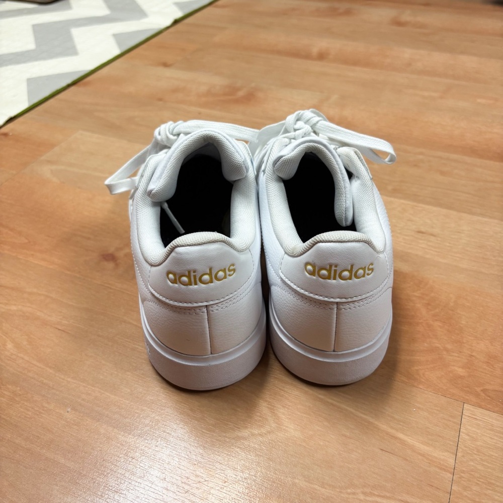 Adidas White Grand Court Cloudfoam Lifestyle Casual
Sneakers Womens 10 - Picture 4 of 12